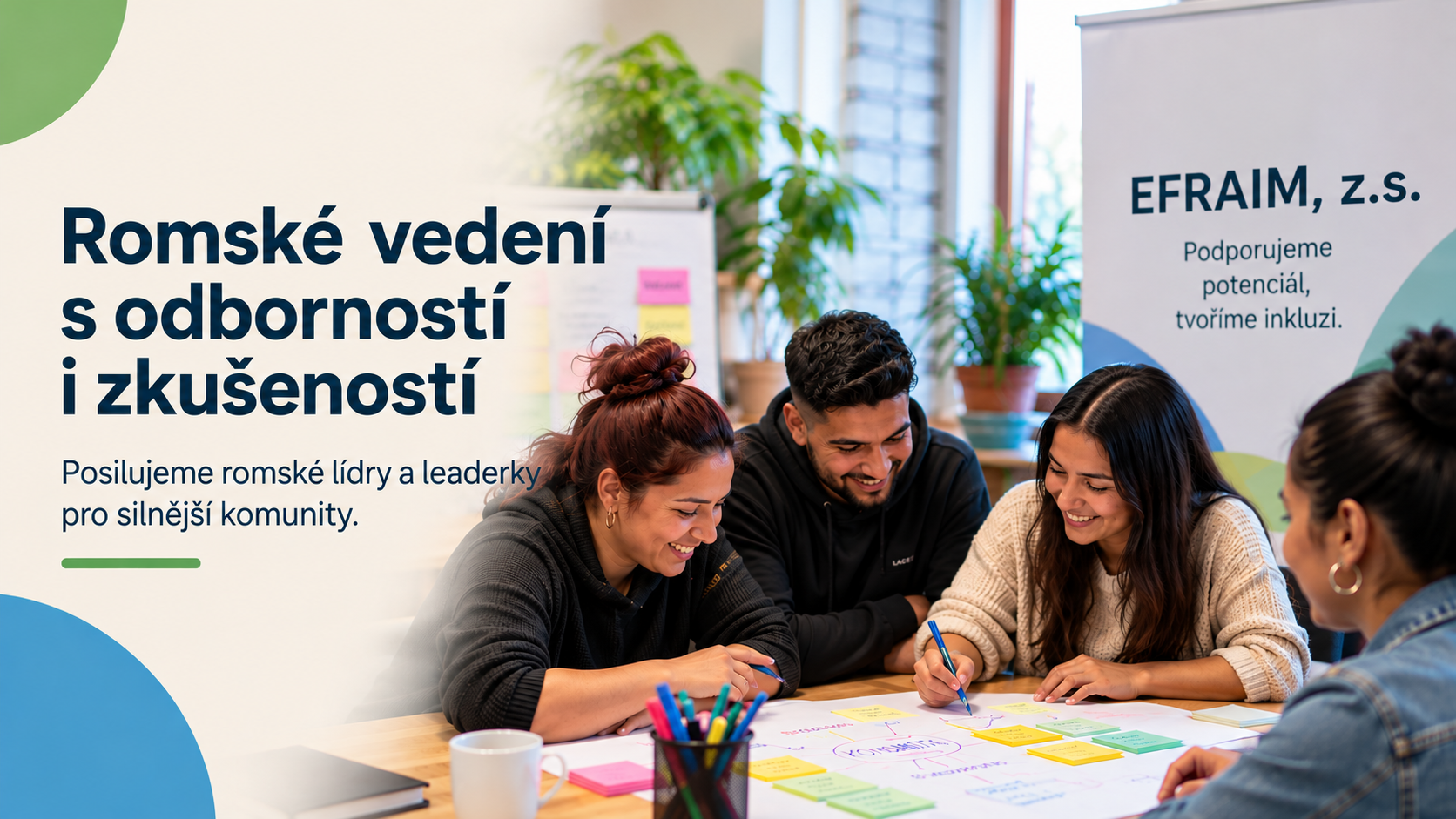 Romské vedení s odborností i zkušeností – EFRAIM, z.s.